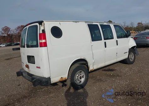 2005 GMC Savana Standard из США, поврежденный, VIN 1GTGG25V551912960